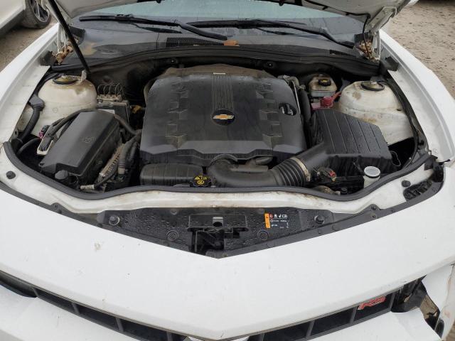 2G1FD1E35F9117460 - 2015 CHEVROLET CAMARO LT WHITE photo 11