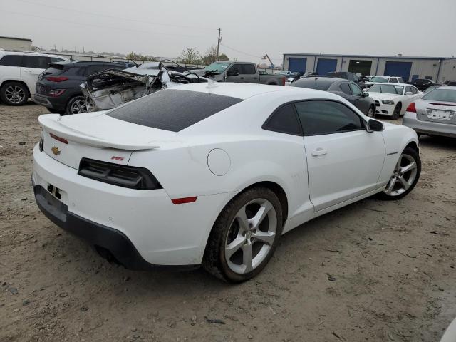 2G1FD1E35F9117460 - 2015 CHEVROLET CAMARO LT WHITE photo 3