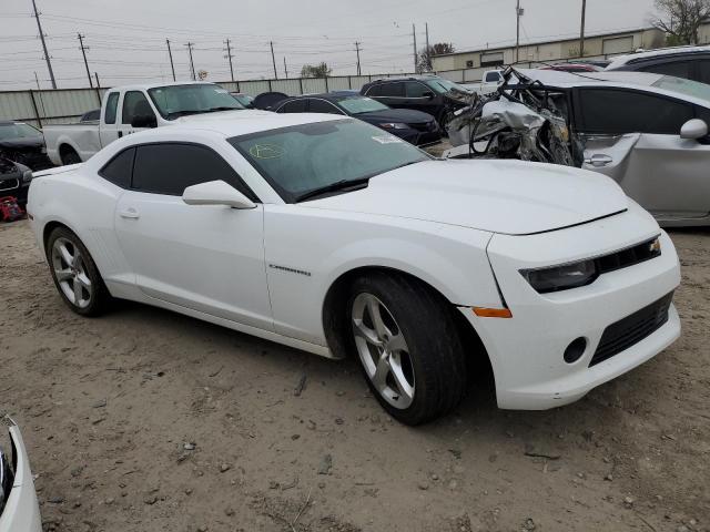 2G1FD1E35F9117460 - 2015 CHEVROLET CAMARO LT WHITE photo 4