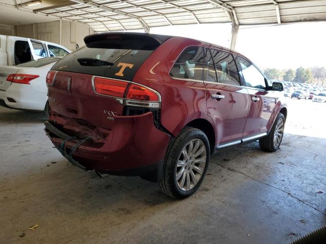 2LMDJ8JK0EBL15058 - 2014 LINCOLN MKX BURGUNDY photo 3