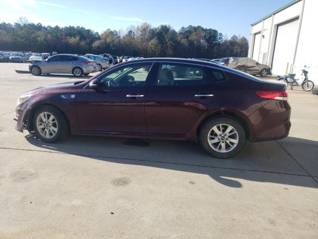 5XXGT4L32GG108857 - 2016 KIA OPTIMA LX BURGUNDY photo 2