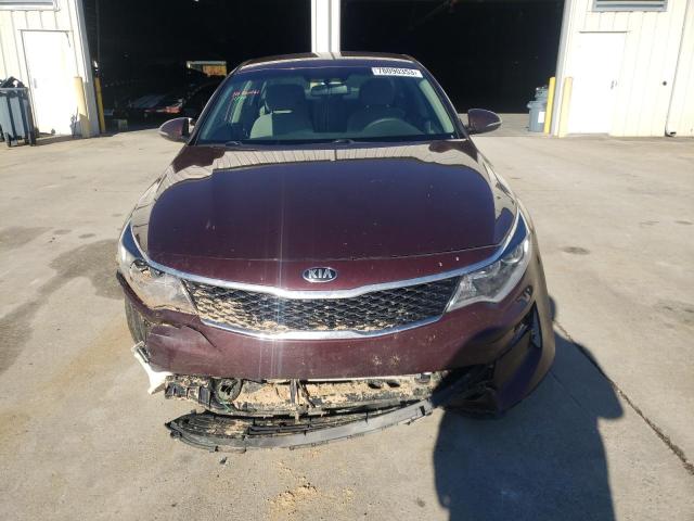 5XXGT4L32GG108857 - 2016 KIA OPTIMA LX BURGUNDY photo 5