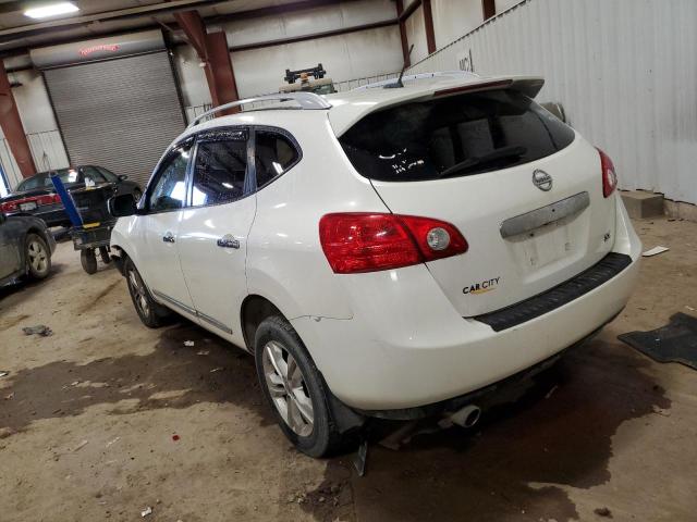 JN8AS5MT7CW293546 - 2012 NISSAN ROGUE S WHITE photo 2