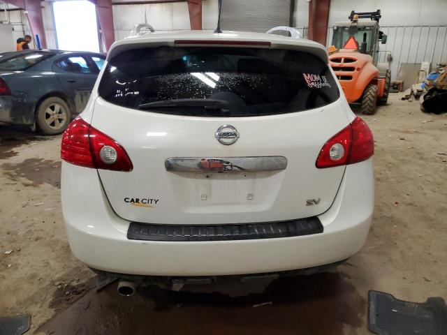 JN8AS5MT7CW293546 - 2012 NISSAN ROGUE S WHITE photo 6