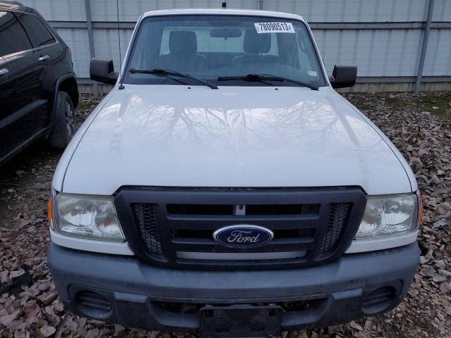 1FTKR1ADXAPA74671 - 2010 FORD RANGER WHITE photo 5