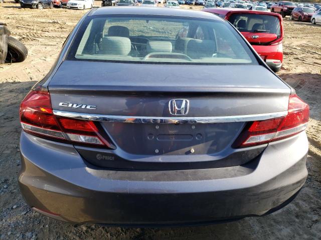 19XFB2F58FE293178 - 2015 HONDA CIVIC LX GRAY photo 6