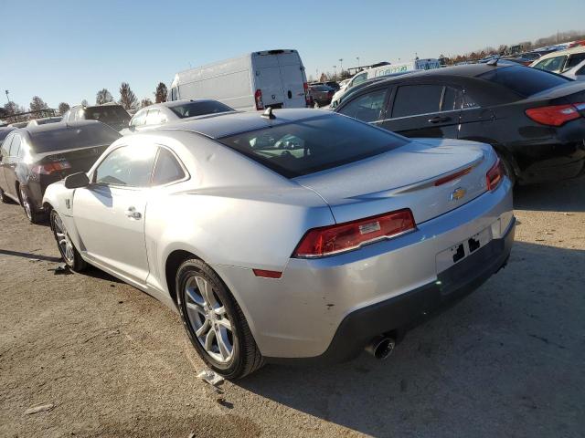 2G1FA1E36E9138423 - 2014 CHEVROLET CAMARO LS SILVER photo 2