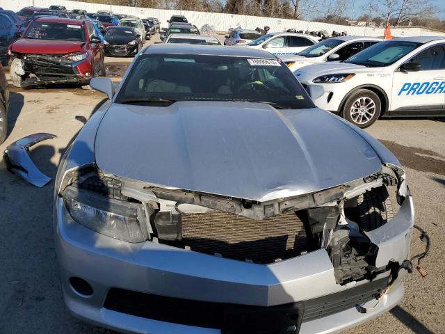 2G1FA1E36E9138423 - 2014 CHEVROLET CAMARO LS SILVER photo 5