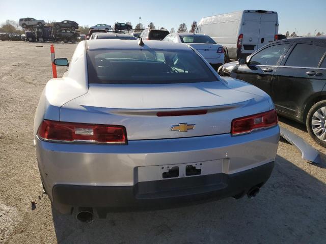 2G1FA1E36E9138423 - 2014 CHEVROLET CAMARO LS SILVER photo 6