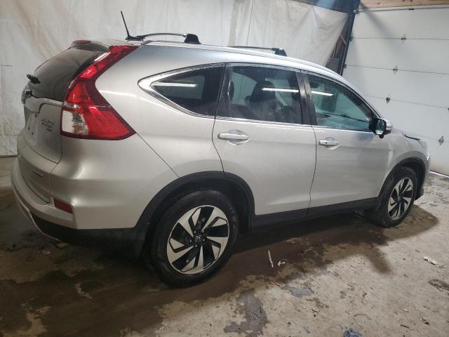 5J6RM4H95FL075641 - 2015 HONDA CR-V TOURING SILVER photo 3