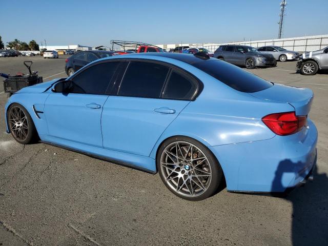 WBS8M9C50G5G41595 - 2016 BMW M3 BLUE photo 2