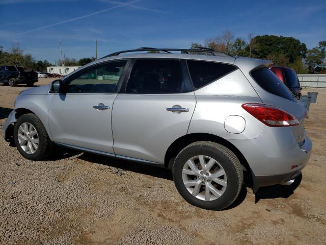 JN8AZ1MU5CW113705 - 2012 NISSAN MURANO S SILVER photo 2