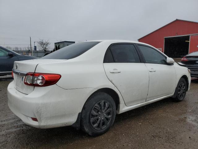 2T1BU4EE5DC088869 - 2013 TOYOTA COROLLA BASE WHITE photo 3