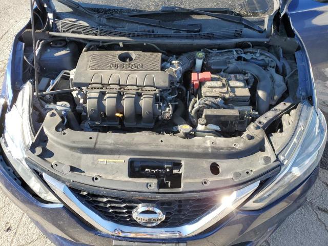 3N1AB7AP1JY212709 - 2018 NISSAN SENTRA S BLUE photo 11