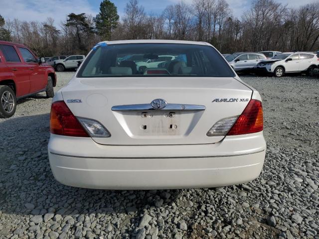 4T1BF28B21U116721 - 2001 TOYOTA AVALON XL WHITE photo 6