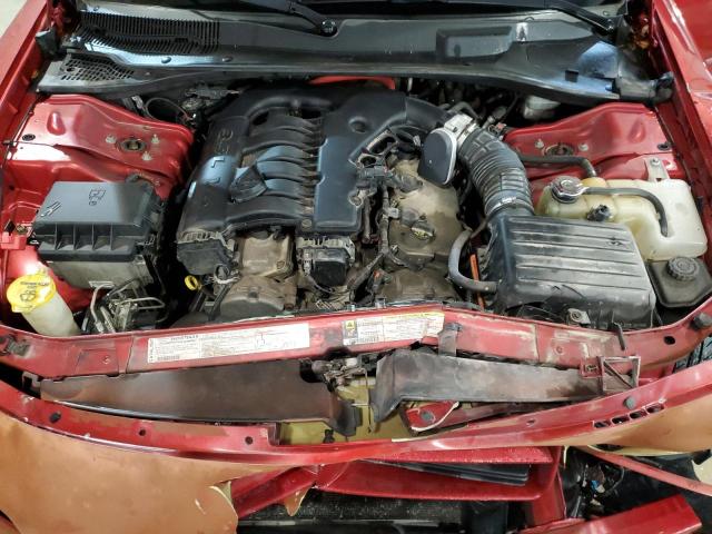 2B3LA43GX6H517774 - 2006 DODGE CHARGER SE MAROON photo 12