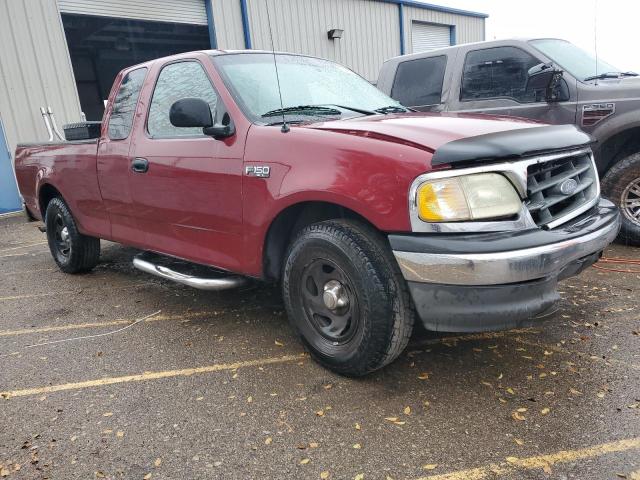 1FTRX17293NA12591 - 2003 FORD F150 BURGUNDY photo 4