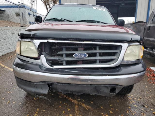 1FTRX17293NA12591 - 2003 FORD F150 BURGUNDY photo 5