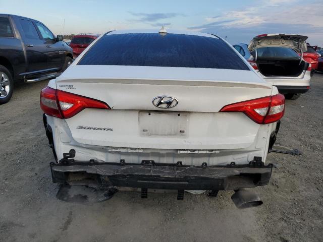 5NPE24AFXGH375014 - 2016 HYUNDAI SONATA SE WHITE photo 6