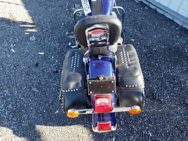 1HD1BWB1X6Y048783 - 2006 HARLEY-DAVIDSON FLSTCI BLUE photo 6