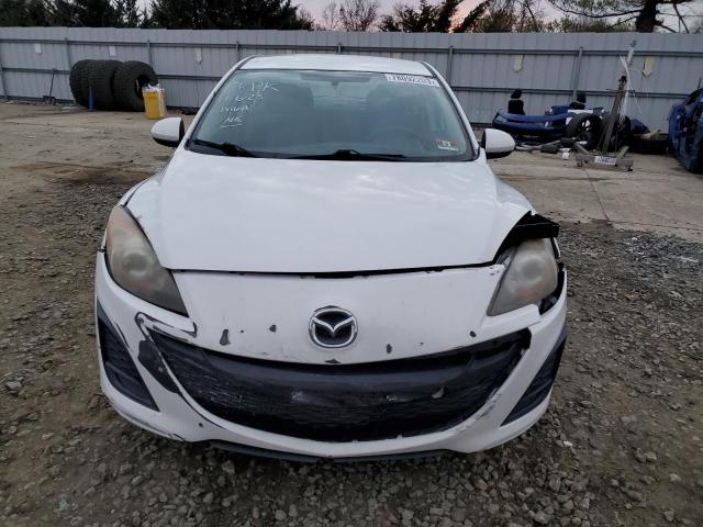 JM1BL1VG4B1447696 - 2011 MAZDA 3 I WHITE photo 5