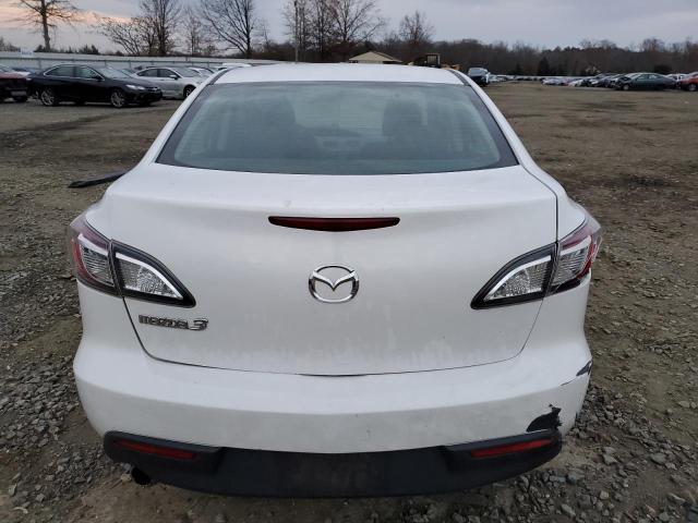 JM1BL1VG4B1447696 - 2011 MAZDA 3 I WHITE photo 6