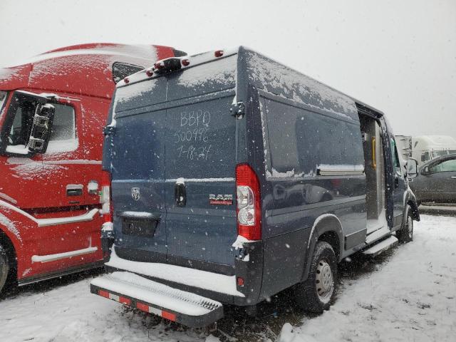 3C6FRVJG2ME500996 - 2021 RAM PROMASTER 3500 HIGH ლურჯი ფოტო 3
