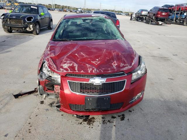 1G1PG5SB0E7402758 - 2014 CHEVROLET CRUZE LTZ RED photo 11