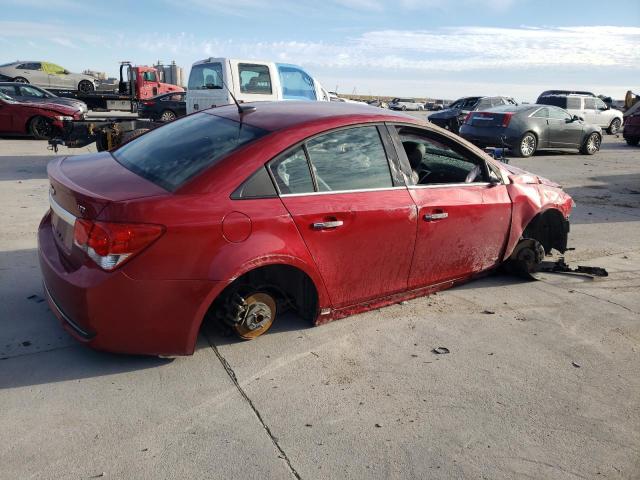 1G1PG5SB0E7402758 - 2014 CHEVROLET CRUZE LTZ RED photo 3