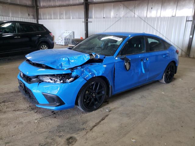 19XFL2G86PE014432 - 2023 HONDA CIVIC SPORT BLUE photo 1