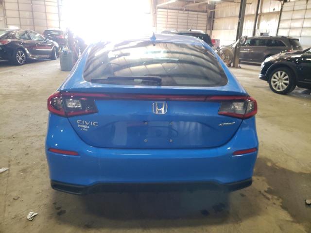 19XFL2G86PE014432 - 2023 HONDA CIVIC SPORT BLUE photo 6