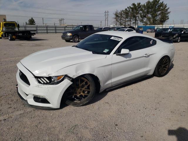 1FA6P8TH1G5222703 - 2016 FORD MUSTANG WHITE photo 1