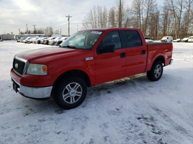 1FTRW12W18FB54478 - 2008 FORD F150 SUPERCREW RED photo 1