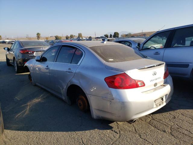 JNKBV61E08M209958 - 2008 INFINITI G35 SILVER photo 2