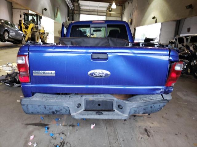 1FTYR10D76PA12504 - 2006 FORD RANGER BLUE photo 10