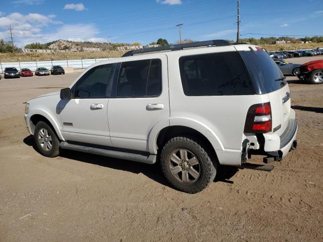 1FMEU73E18UB05849 - 2008 FORD EXPLORER XLT WHITE photo 2