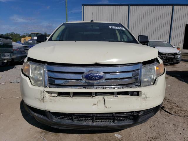 2FMDK36C28BA18035 - 2008 FORD EDGE SE WHITE photo 5