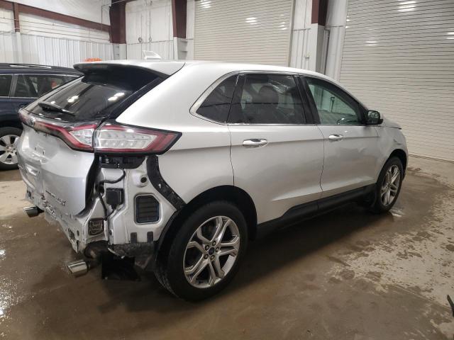 2FMPK4K91HBB31763 - 2017 FORD EDGE TITANIUM SILVER photo 3