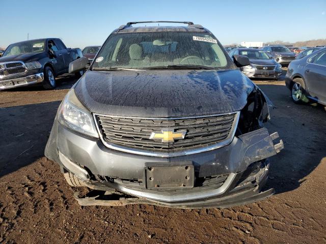 1GNKRFKD2EJ259227 - 2014 CHEVROLET TRAVERSE LS CHARCOAL photo 5