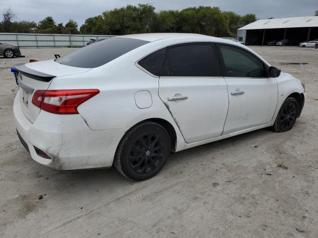 3N1AB7AP8JY249224 - 2018 NISSAN SENTRA S WHITE photo 3