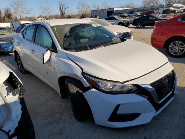 3N1AB8CVXMY289956 - 2021 NISSAN SENTRA SV WHITE photo 4