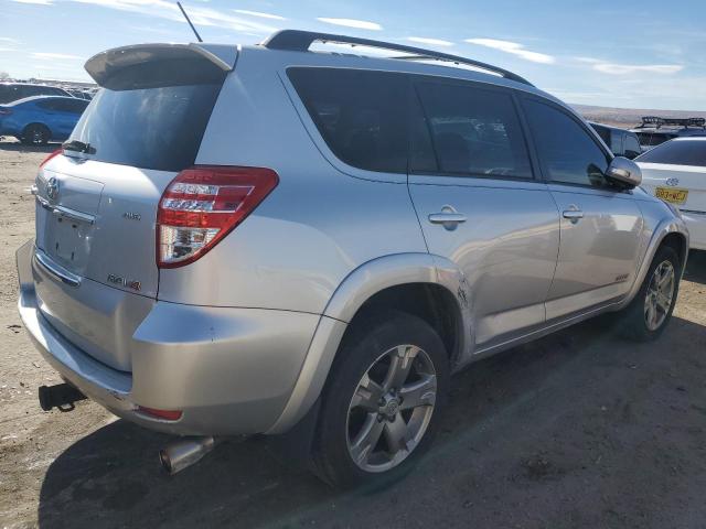 JTMRK4DVXB5098605 - 2011 TOYOTA RAV4 SPORT SILVER photo 3