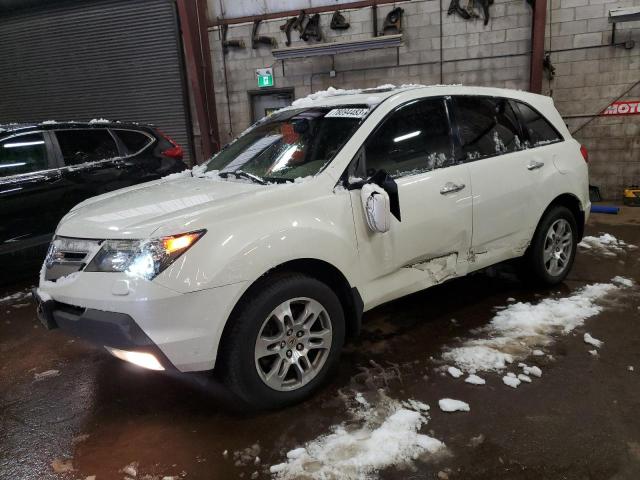 2HNYD28239H002059 - 2009 ACURA MDX WHITE photo 1