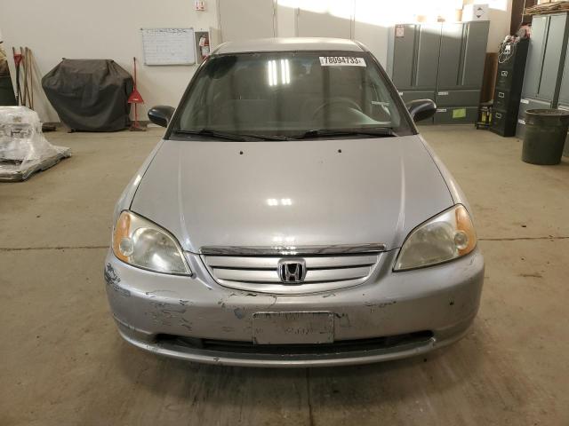 2HGES16413H919300 - 2003 HONDA CIVIC DX SILVER photo 5