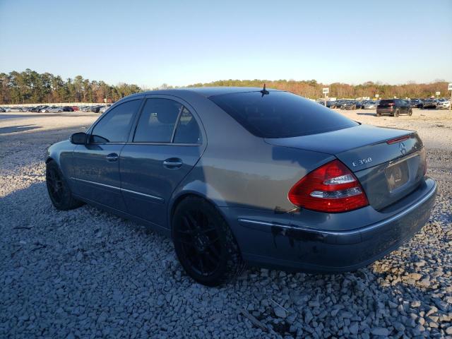 WDBUF56J36A822273 - 2006 MERCEDES-BENZ E 350 BLUE photo 2