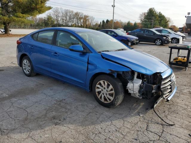 5NPD74LF1HH101924 - 2017 HYUNDAI ELANTRA SE BLUE photo 4