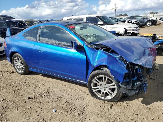 JH4DC548X6S011847 - 2006 ACURA RSX BLUE photo 4