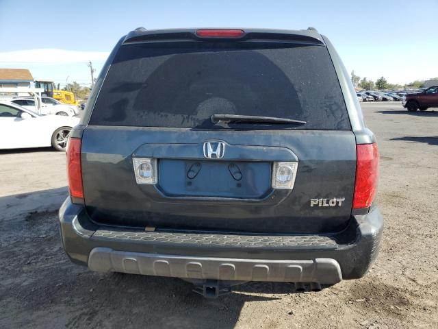 2HKYF18563H600861 - 2003 HONDA PILOT EXL TEAL photo 6