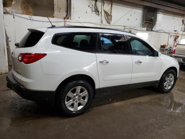 1GNKVGED4BJ353277 - 2011 CHEVROLET TRAVERSE LT WHITE photo 3