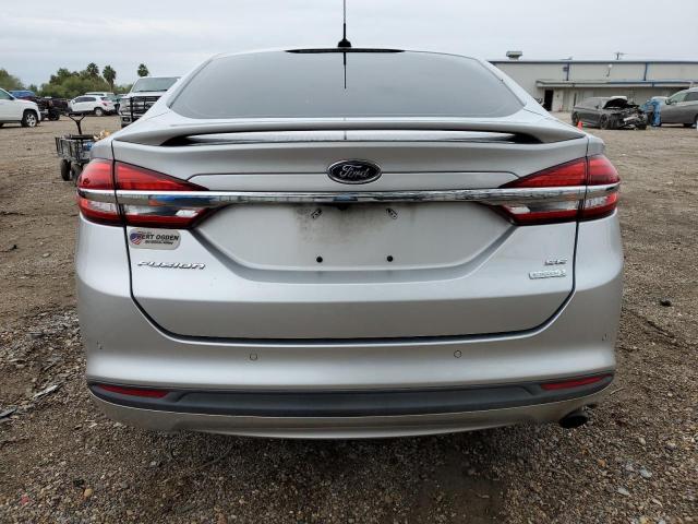 3FA6P0HD6HR366950 - 2017 FORD FUSION SE SILVER photo 6